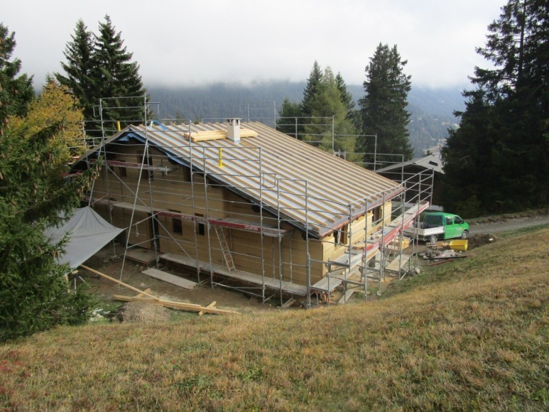 Sanierung Ferienhaus, Valbella